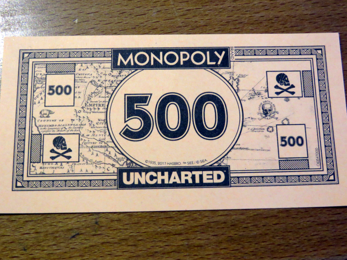 hasbro monopoly uncharted edition